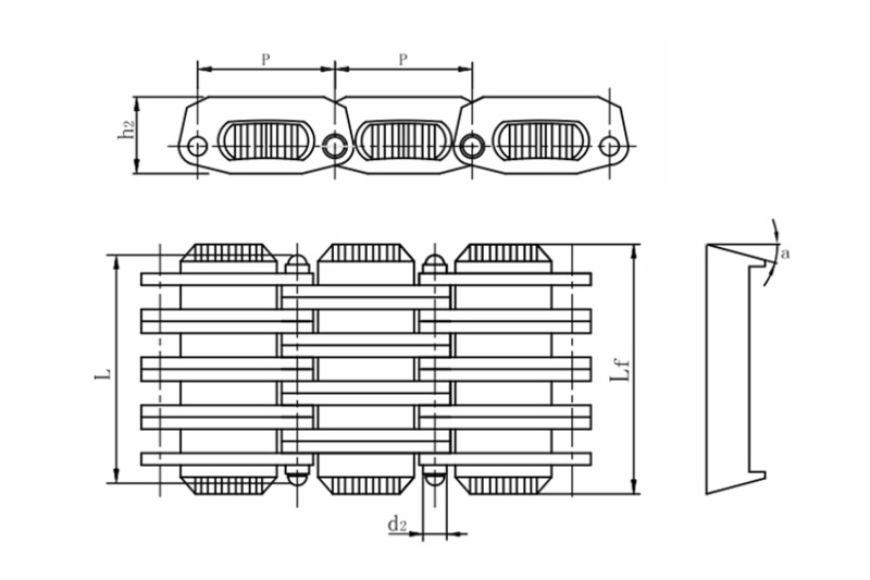 PIV continuously variable chain