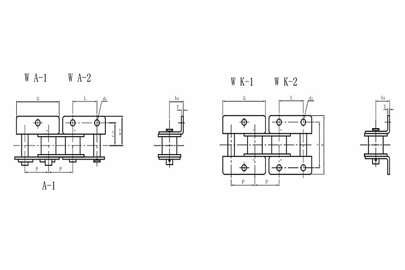 Short pitch conveyor chain accessories 1