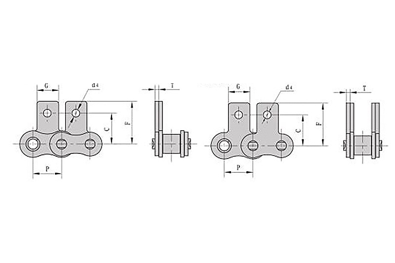 Short pitch conveyor chain accessories 2