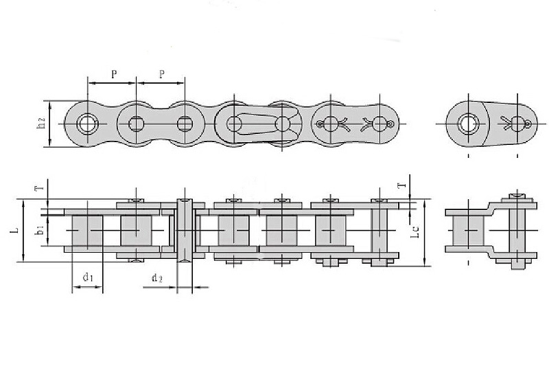 Agricultural machinery chain