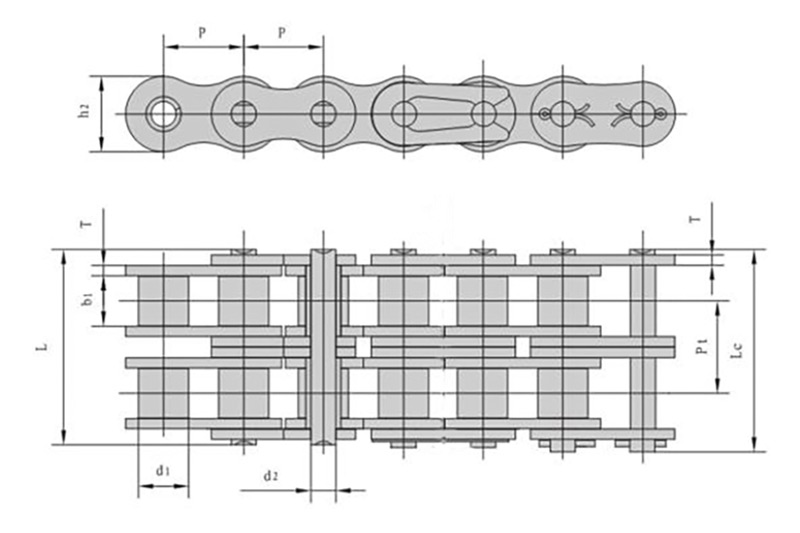 Heavy Duty Series Roller Chain 2