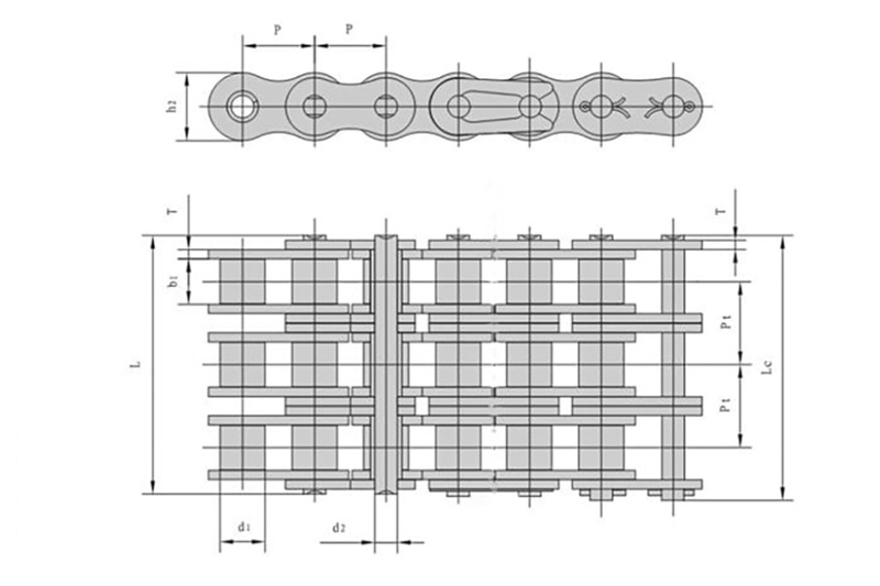 Heavy Duty Series Roller Chain 3